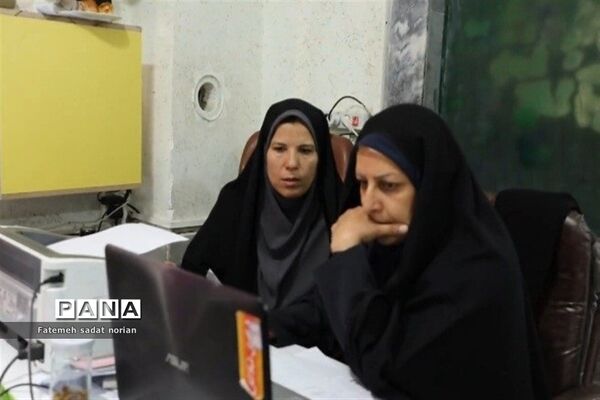 بازدید مدیر آموزش و پرورش منطقه تبادکان  از فرآیند سازماندهی فرهنگیان متوسطه اول