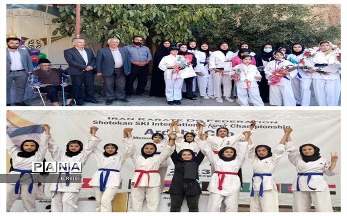 درخشش بانوان کاراته‌کار استان چهارمحال و بختیاری
