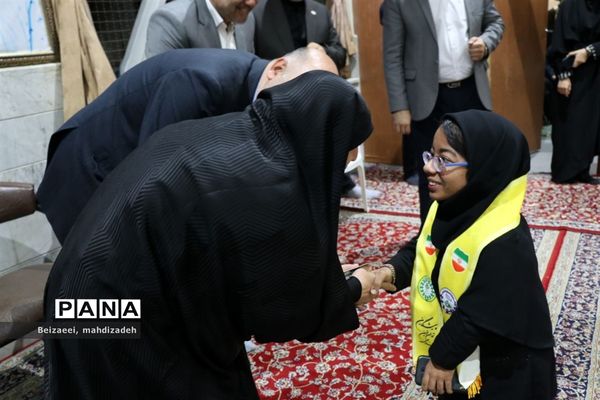 آیین افتتاحیه پانزدهمین دوره اردوی زیارت‌اولی دختران با نیازهای ویژه سراسر کشور