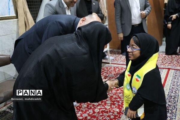 آیین افتتاحیه پانزدهمین دوره اردوی زیارت‌اولی دختران با نیازهای ویژه سراسر کشور