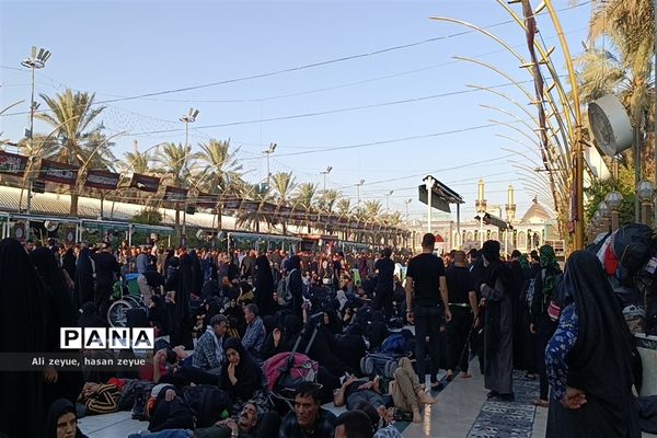 کربلای معلی در اربعین ۱۴۰۲ با حضور پر شور زائران امام حسین (ع)