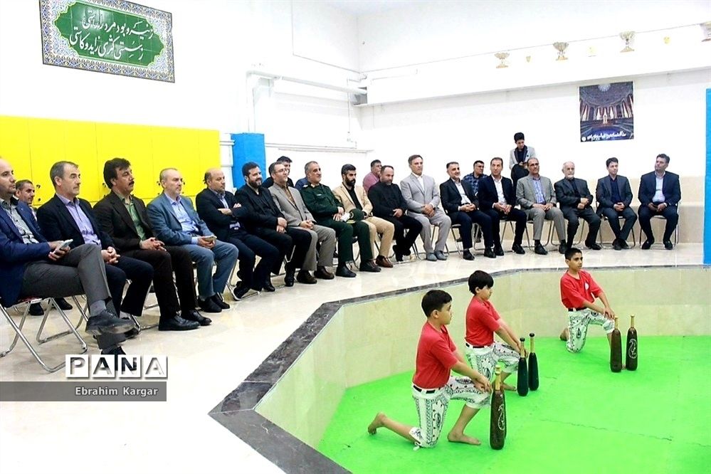 افتتاح اولین زورخانه آموزش و پرورش شهر تهران در منطقه ۵