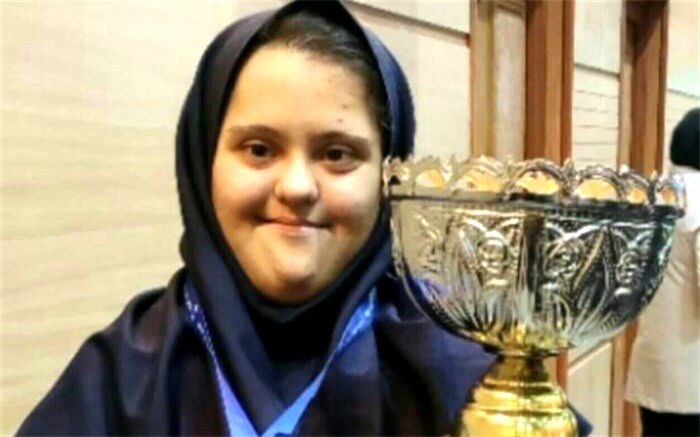 کسب  مقام دوم کشوری توسط دانش‌آموز استثنایی اسلامشهر در رشته گوی‌رانی