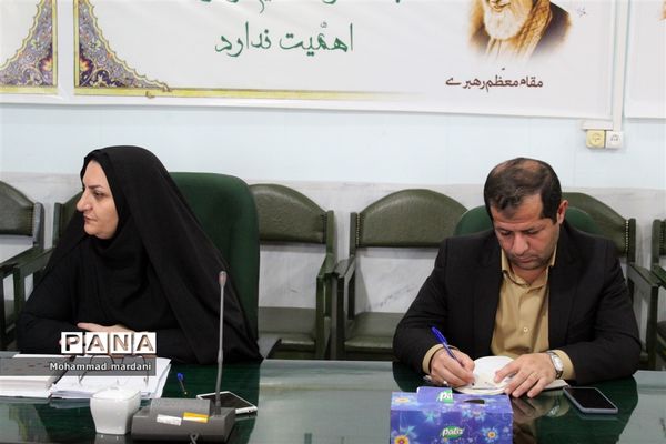 جلسه شورای پروژه مهر در ناحیه 2 ساری