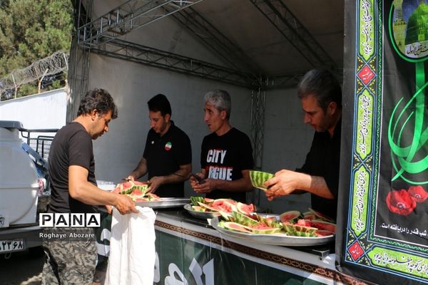 مراسم پیاده‌روی  جاماندگان اربعین حسینی در صفادشت