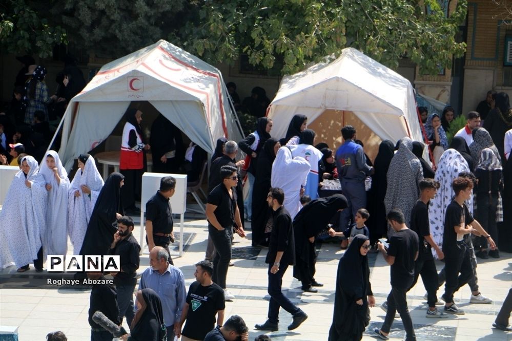 مراسم پیاده‌روی  جاماندگان اربعین حسینی در صفادشت