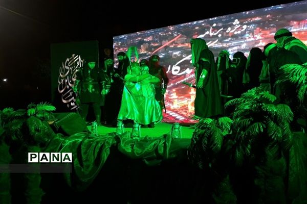 اجرا ی نمایش واقعه کربلا  در پارک ائل گولی تبریز