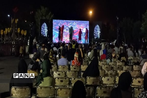 اجرا ی نمایش واقعه کربلا  در پارک ائل گولی تبریز