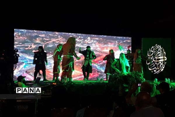اجرا ی نمایش واقعه کربلا  در پارک ائل گولی تبریز