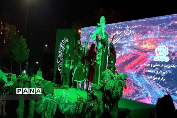 اجرا ی نمایش واقعه کربلا  در پارک ائل گولی تبریز