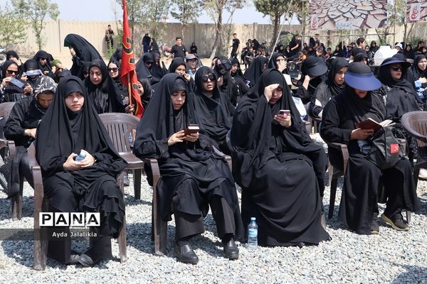 حضور مردم شهرستان اسلامشهر در راهپیمایی جاماندگان اربعین حسینی