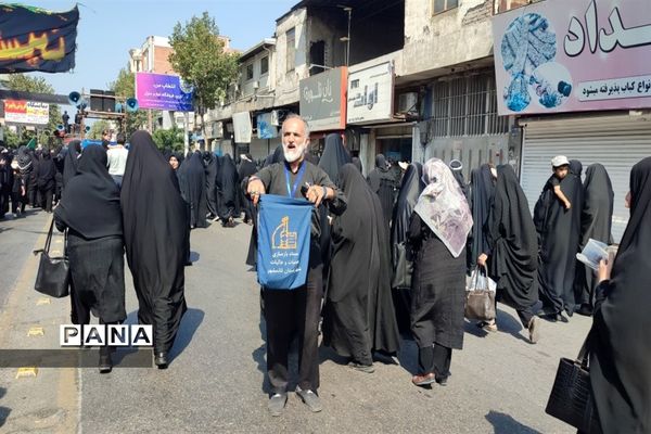 مراسم پیاده‌روی حرم تا حرم دلداگان حسینی در قائمشهر