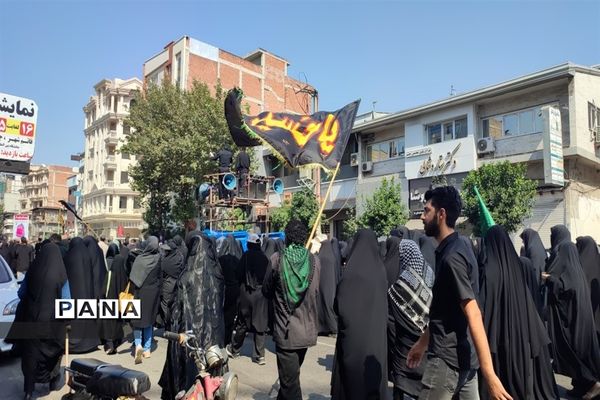 مراسم پیاده‌روی حرم تا حرم دلداگان حسینی در قائمشهر