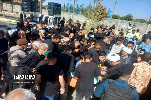 مراسم پیاده روی جاماندگان اربعین در شهرستان خلیل آباد