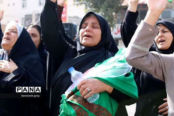 مراسم پیاده‌روی جاماندگان اربعین حسینی در شهرستان پاکدشت