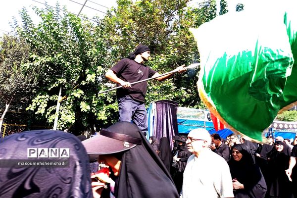 قدم قدم تا دلدادگی به آستان مطهر و نورانی  جاماندگان اربعین حسینی