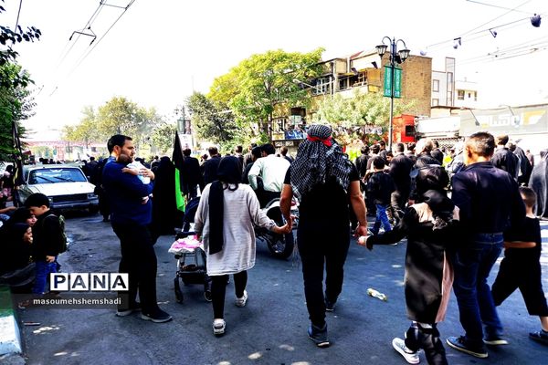 قدم قدم تا دلدادگی به آستان مطهر و نورانی  جاماندگان اربعین حسینی