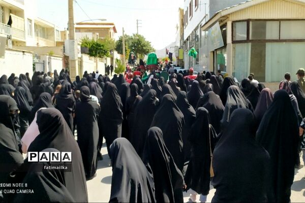 پیاده‌روی و عزاداری جاماندگان اربعین حسینی در شهرستان فیروزکوه