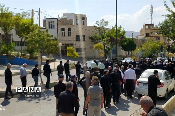 پیاده‌روی و عزاداری جاماندگان اربعین حسینی در شهرستان فیروزکوه