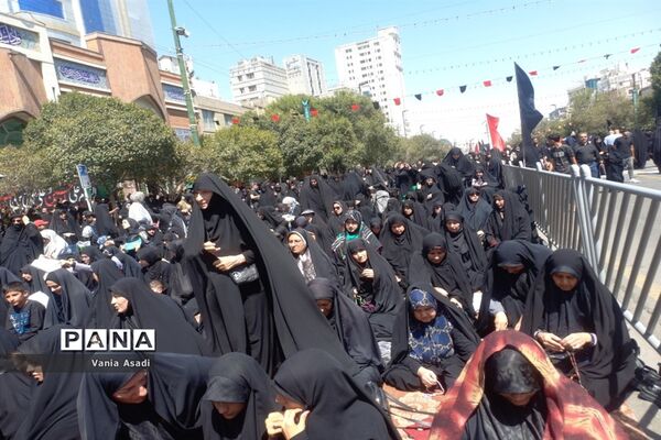 پیاده‌روی جاماندگان اربعین در مشهد