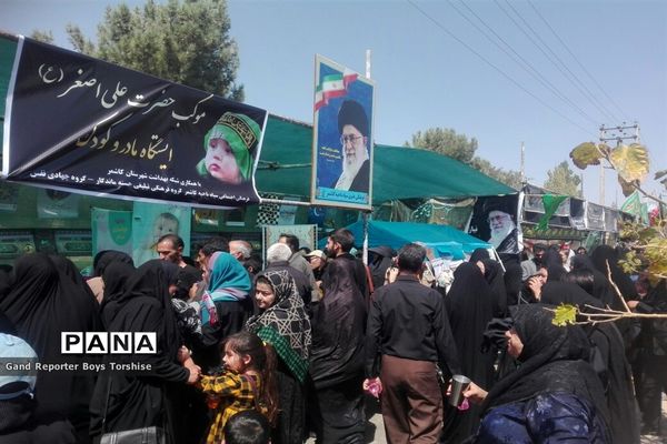 مراسم پیاده‌روی حرم تا حرم در کاشمر