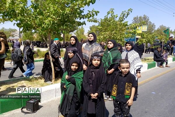 مراسم پیاده‌روی حرم تا حرم در کاشمر