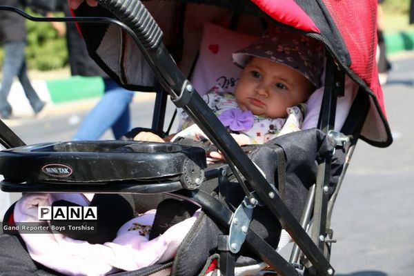 مراسم پیاده‌روی حرم تا حرم در کاشمر