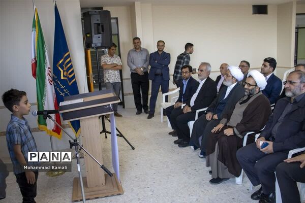 افتتاح دبستان مشارکتی برادران طالبی شهر محلات