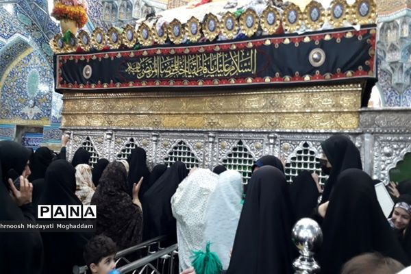 حال و هوای حرم حضرت معصومه(س) در ایام اربعین حسینی