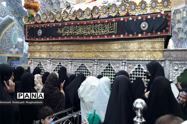 حال و هوای حرم حضرت معصومه(س) در ایام اربعین حسینی