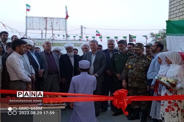 بهره برداری و افتتاح دبستان شش کلاسه شفا در روستای قلعه گک تربت‌جام