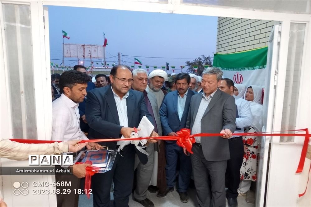 بهره برداری و افتتاح دبستان شش کلاسه شفا در روستای قلعه گک تربت‌جام