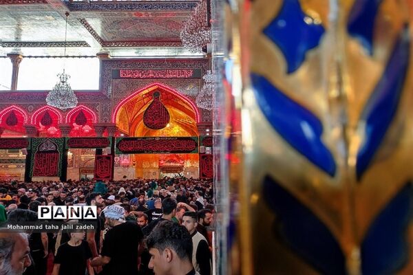جمعیت کم نظیر مردم  در حرم امام حسین(ع) و حضرت عباس(ع)