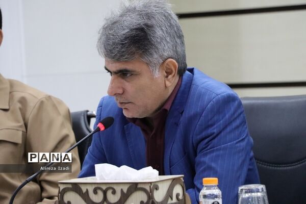 جلسه ستاد شاهد آموزش و پرورش استان بوشهر