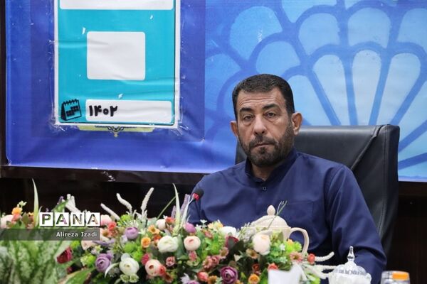 جلسه ستاد شاهد آموزش و پرورش استان بوشهر
