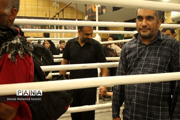 موکب سازمان دانش‌آموزی آبادان در مرز شلمچه