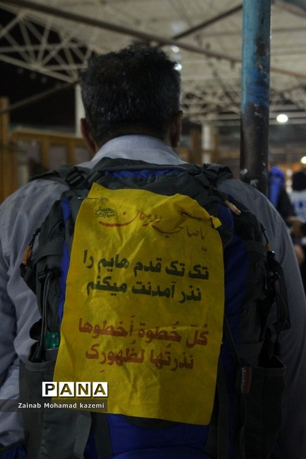 موکب سازمان دانش‌آموزی آبادان در مرز شلمچه