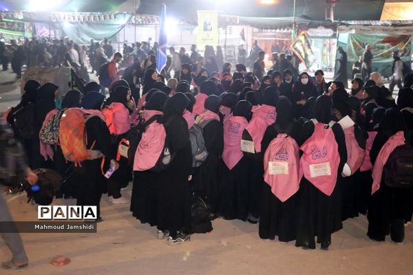 کاروان دانش‌آموزی پیاده‌روی اربعین استان مرکزی