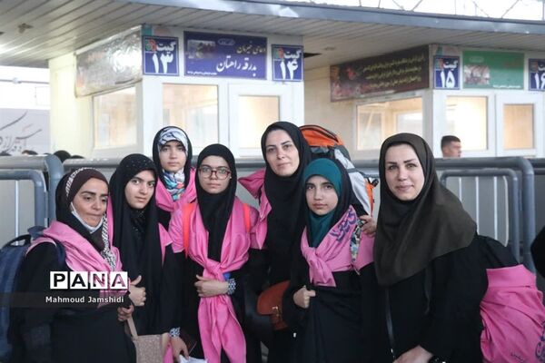 کاروان دانش‌آموزی پیاده‌روی اربعین استان مرکزی