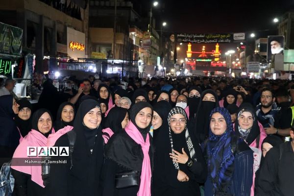 کاروان دانش‌آموزی پیاده‌روی اربعین استان مرکزی