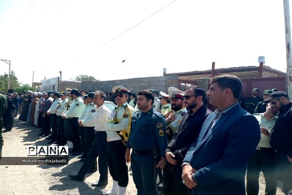 مراسم تشییع و خاکسپاری شهید سرگرد داوود صبوری در سبزوار