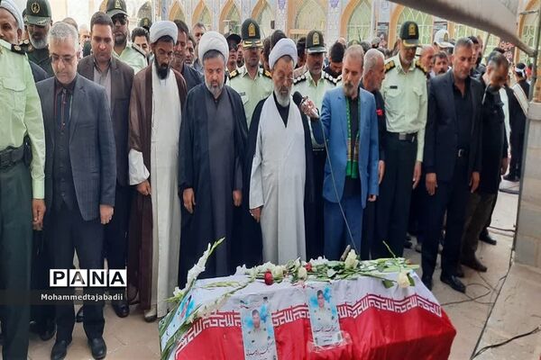 مراسم تشییع و خاکسپاری شهید سرگرد داوود صبوری در سبزوار