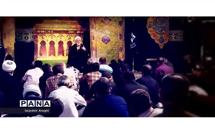 مراسم دهه دوم ماه صفر با سخنرانی حجت‌الاسلام انصاریان در سمنان/ فیلم