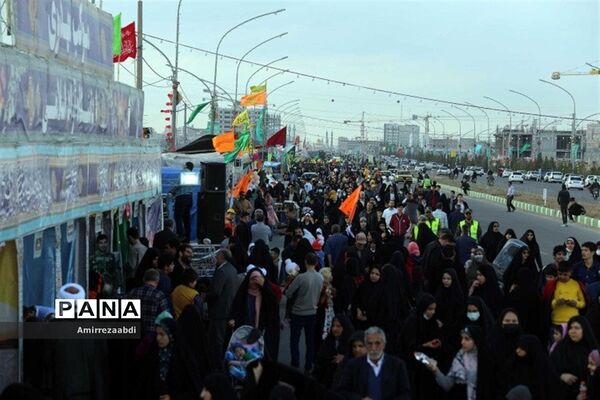 مراسم اربعین حسینی ـ مرز خسروی کرمانشاه