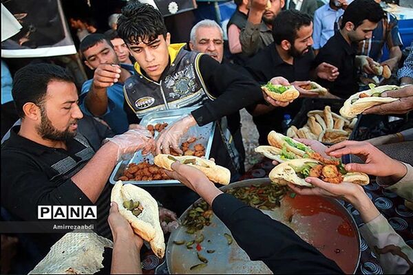 مراسم اربعین حسینی ـ مرز خسروی کرمانشاه