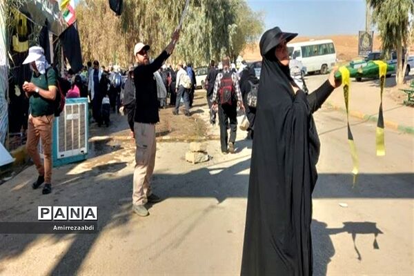 مراسم اربعین حسینی ـ مرز خسروی کرمانشاه