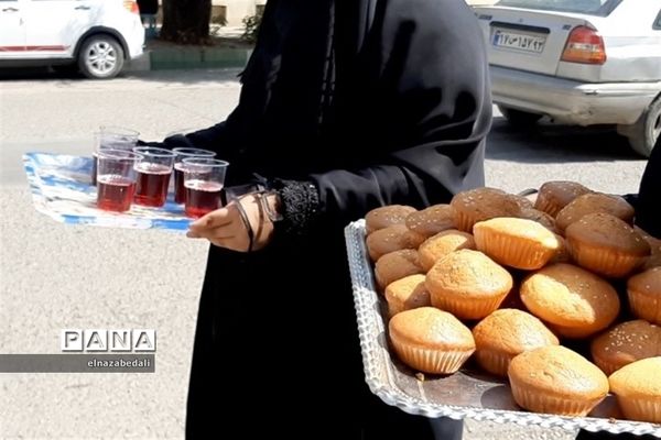 موکب دانش‌آموزی اربعین‌حسینی در شهرستان فیروزکوه