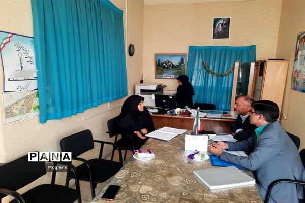 بازدید معاون پرورشی و تربیت بدنی از مدارس منطقه ۱۳ در روز مانور بازگشایی