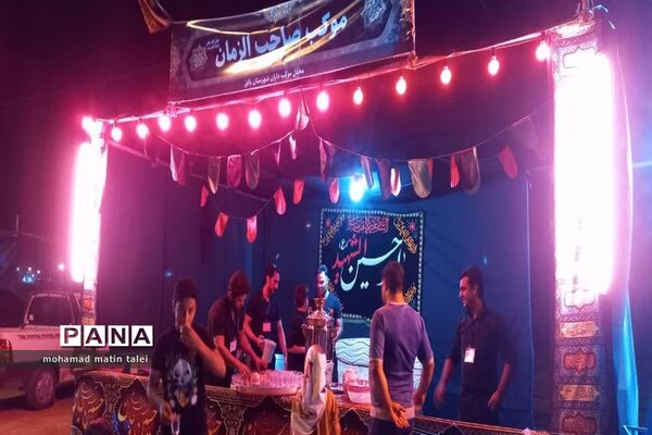 پذیرایی موکب‌ها از زوار اربعین حسینی در بافق