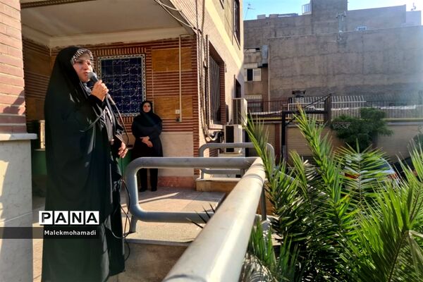 مانور بازگشایی مدرسه در دبیرستان فرهنگ منطقه ۱۳